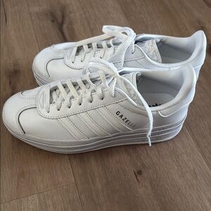 Adidas Gazelle White Sneakers